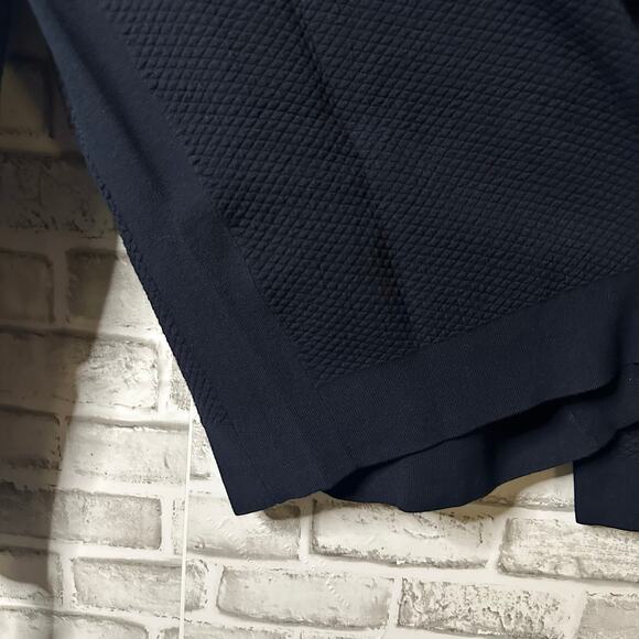 nwt A.P.C. Diamond Matelasse Pullover Dark Navy Men size S - Picture 8 of 15